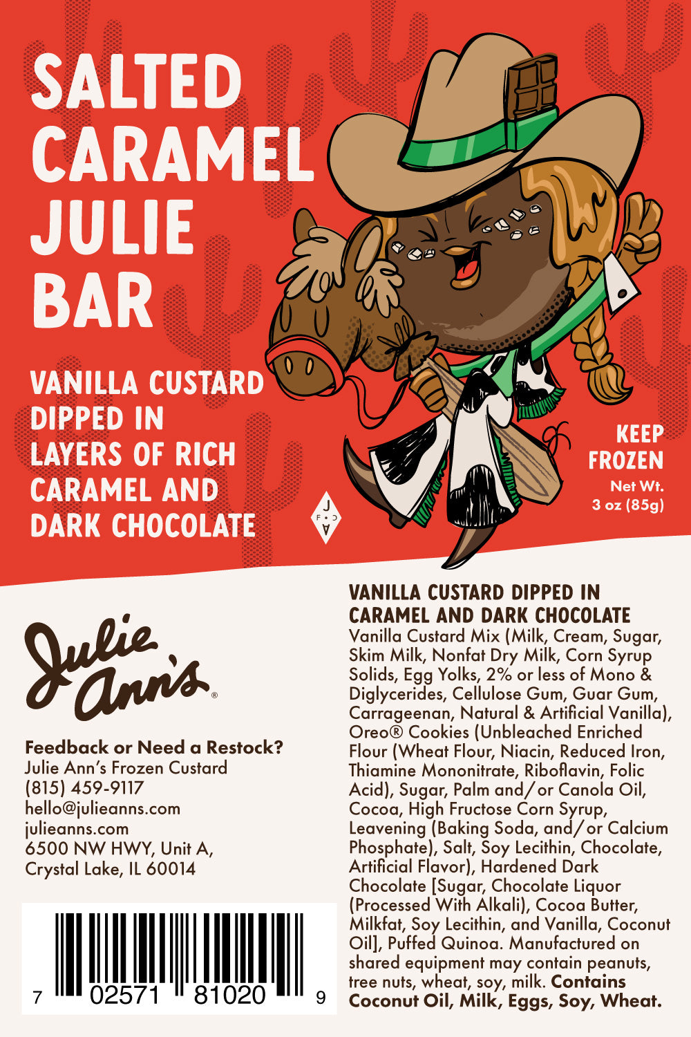 Bulk Salted Caramel Julie Bars