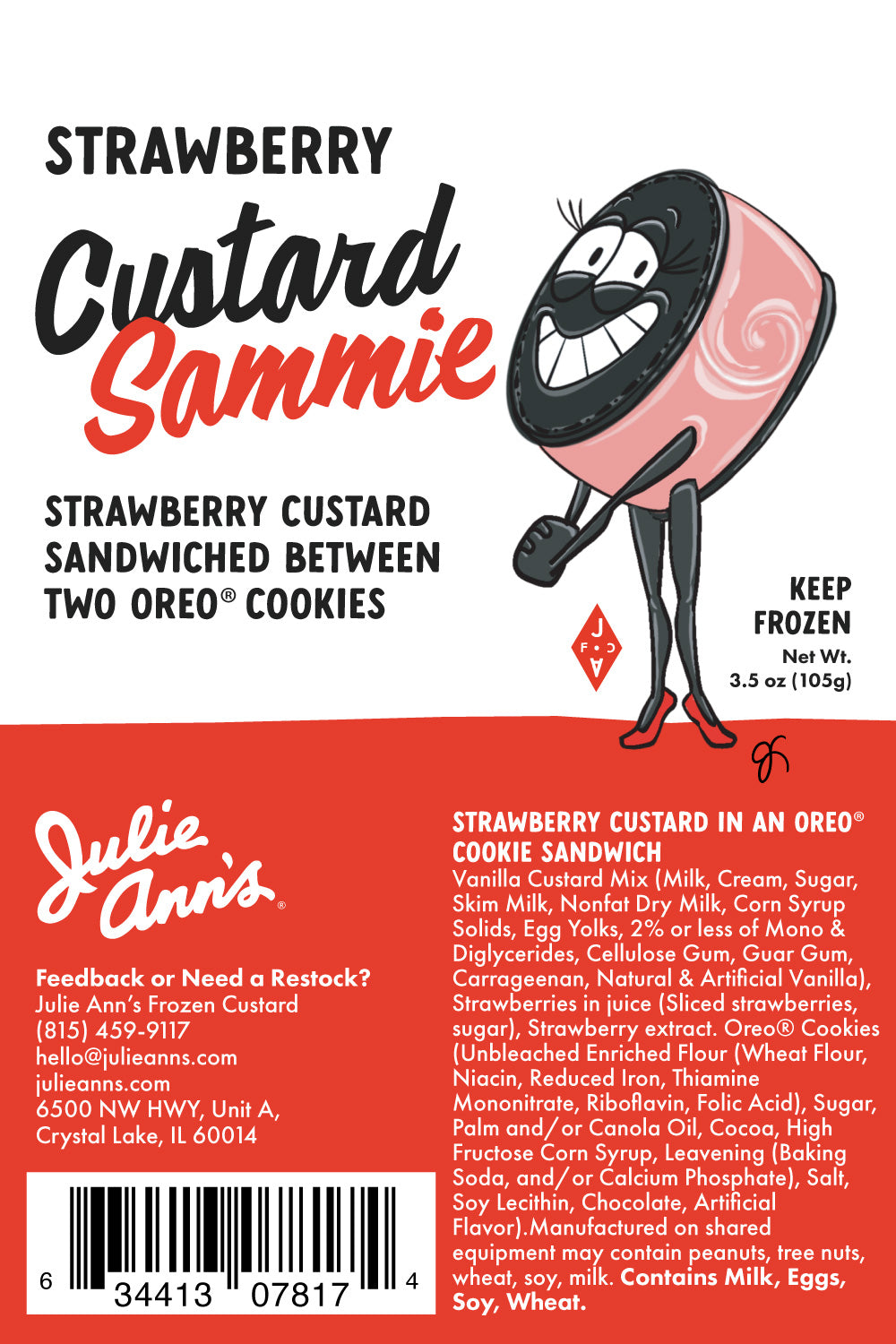 Bulk Strawberry Oreo® Sandwiches