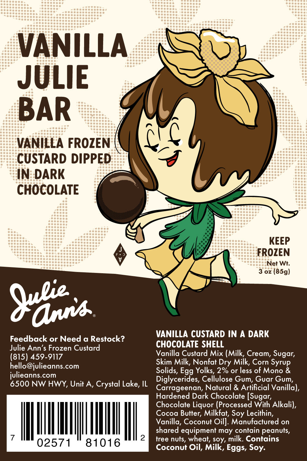 Bulk Black Raspberry Julie Bars at Julie Ann's – Julie Anns Frozen