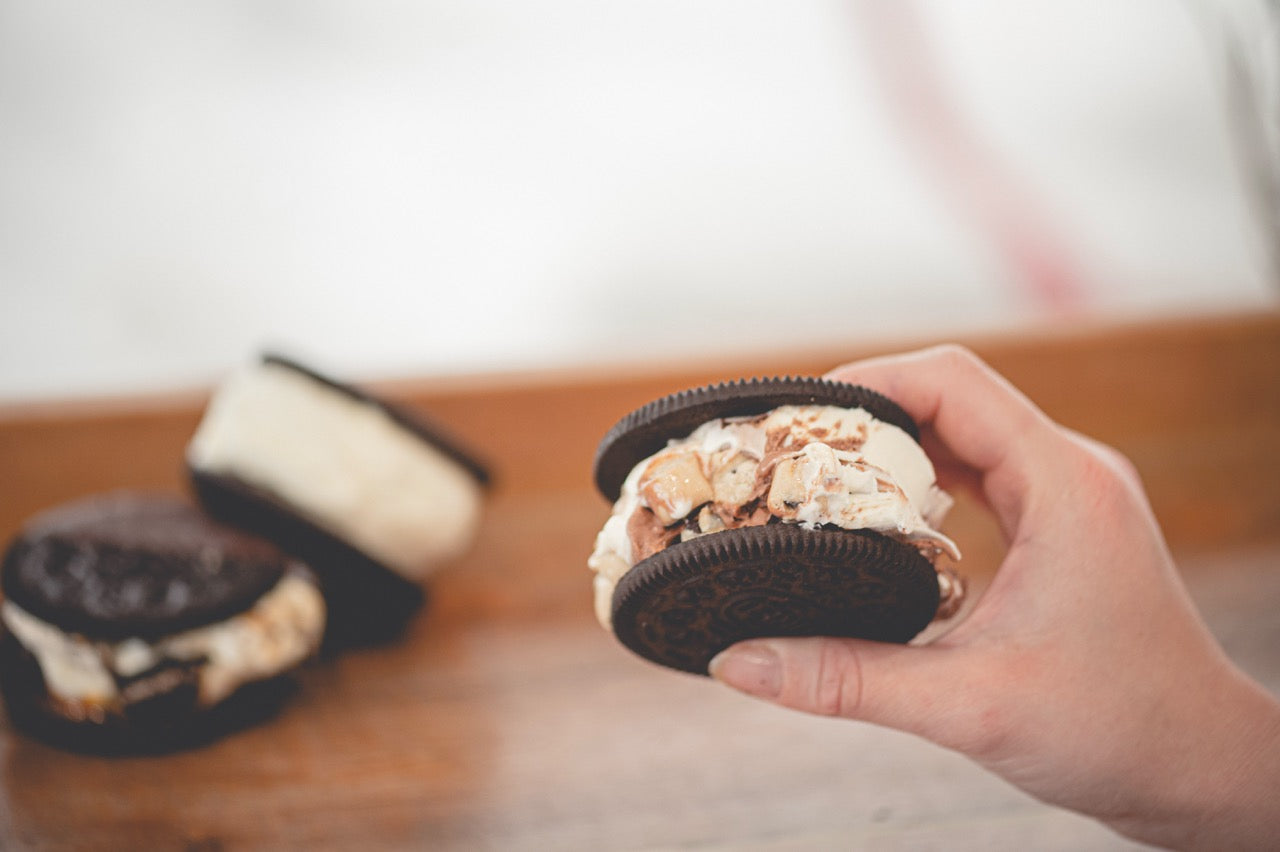 Bulk Chocolate-Vanilla Cookie Dough Swirl Oreo® Sandwiches