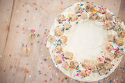 Confetti Cookie Dough Cake