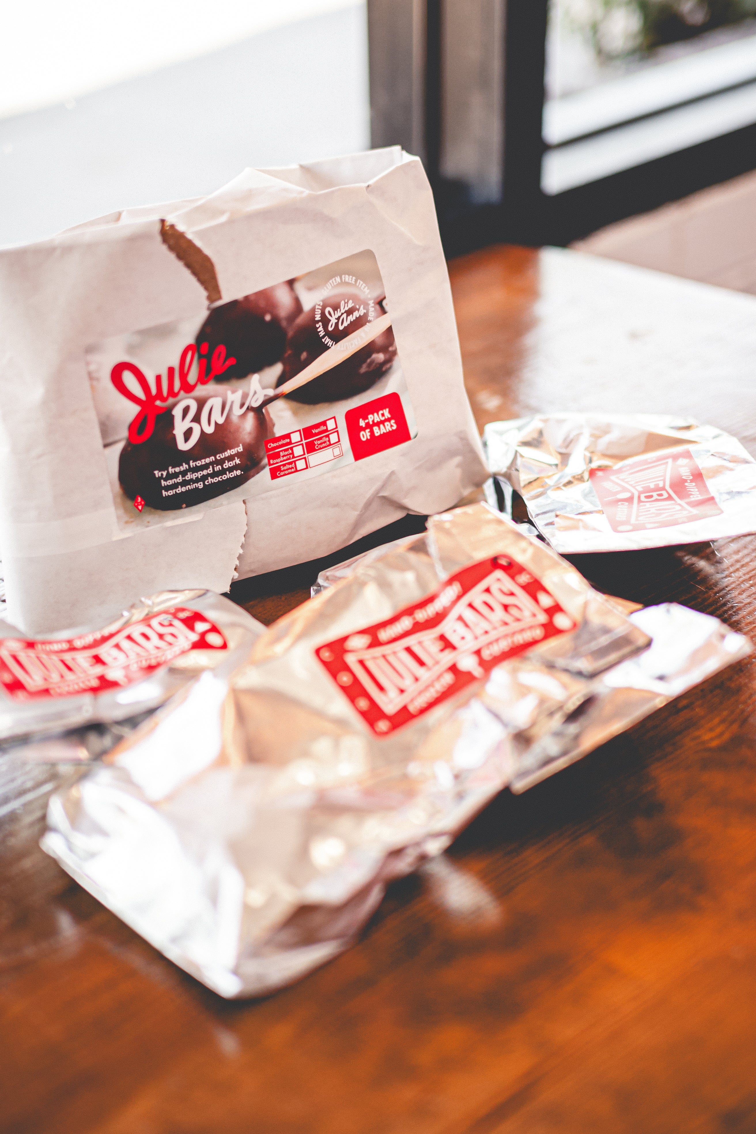 Bulk Black Raspberry Julie Bars at Julie Ann's – Julie Anns Frozen