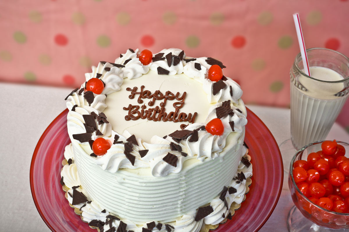 Classic Birthday Cake – Local Pickup in Crystal Lake, IL – Julie