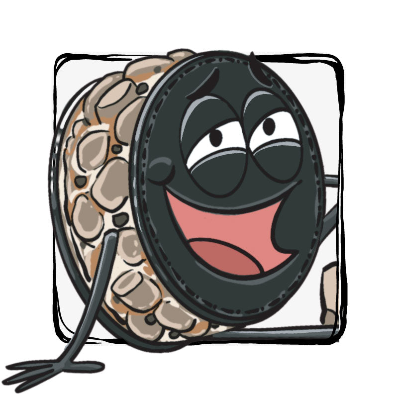 Chocolate-Vanilla Cookie Dough Swirl  Sandwich